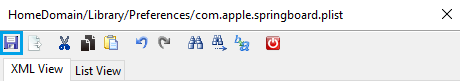 Save "com.apple.springboard.plist" File