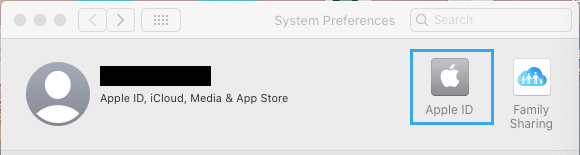 how to reset apple id on mac system preferences