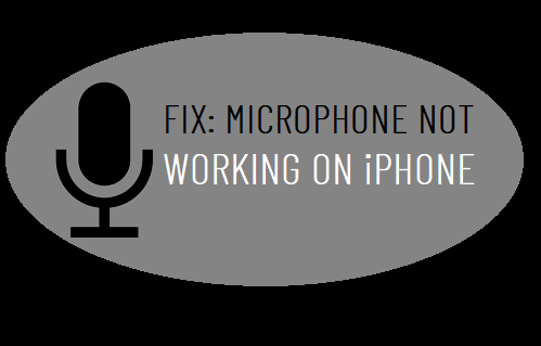 iPhone Microphone Not Working: How to Fix?