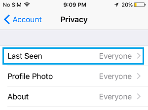 How to Hide WhatsApp Last Seen From Certain People - 1