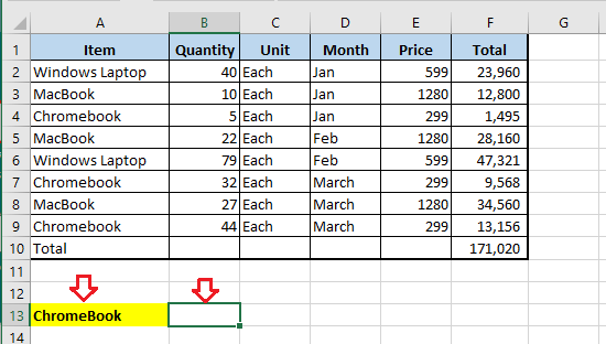 VLOOKUP Data and Value to Lookup