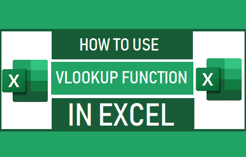 Use VLOOKUP Function in Excel