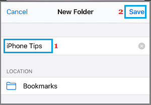 How to Bookmark Webpages on iPhone Safari Browser - 48