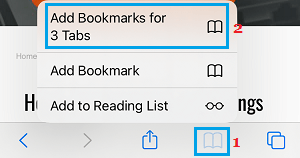 How to Bookmark Webpages on iPhone Safari Browser - 49