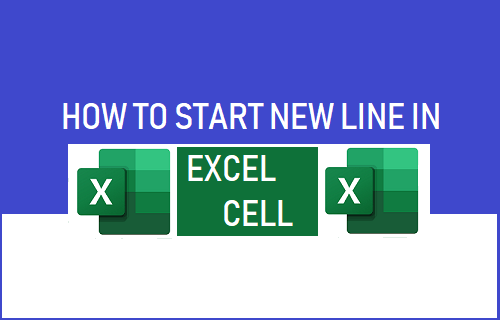 How to Start New Line in Excel Cell