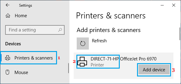 Drucker Zu Windows-Pc Hinzufügen