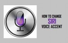 Change Siri Voice Accent