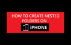 Create Nested Folders on iPhone