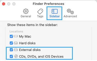 Show iOS Devices on Mac