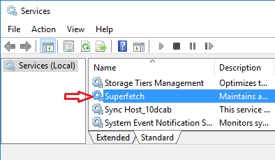 Windows SuperFetch Service