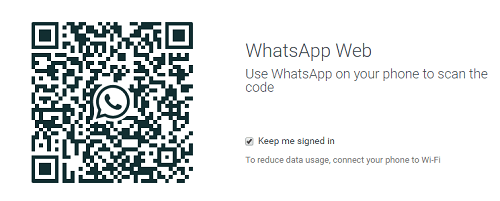 Whatsapp Web QR Code