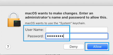 how to bypass admin password mac