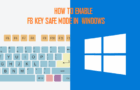 Enable F8 Key Safe Mode in Windows