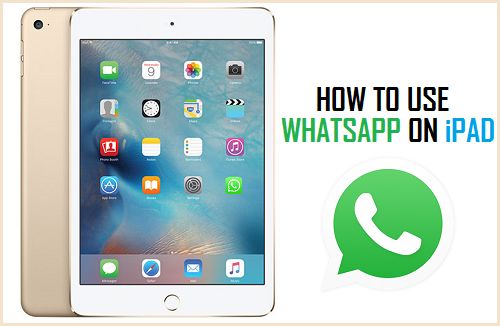 WhatsApp on iPad