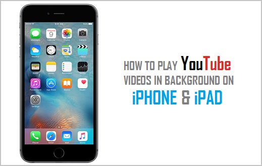 YouTube Videos in Background on iPad & iPhone