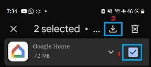 Download Selected Apps to Android Phone From Google Play Store