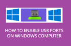 Enable USB Ports in Windows