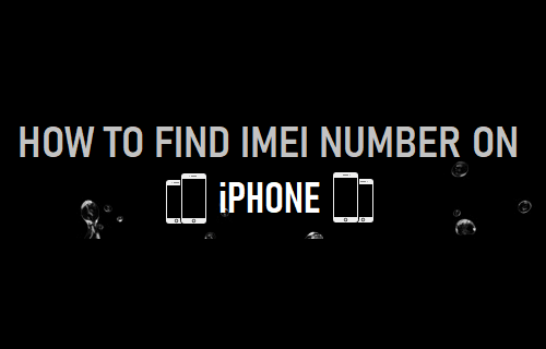 Find IMEI Number On iPhone