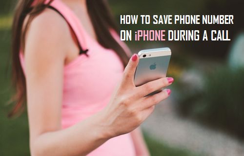 how to save us number in phone
