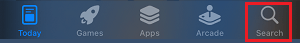 Search Icon on App Store