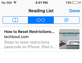 How to Save Webpages to Reading List on iPhone - 31