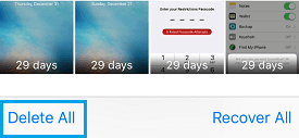Delete All Photos on iPhone