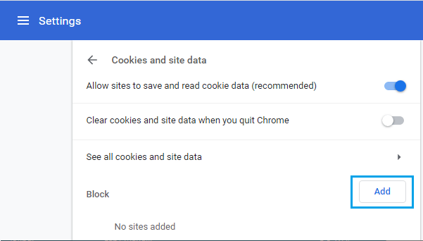 How to Enable and Disable Cookies in Chrome Browser - 80