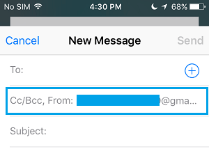 How to Change Default Email Address On iPhone - 12