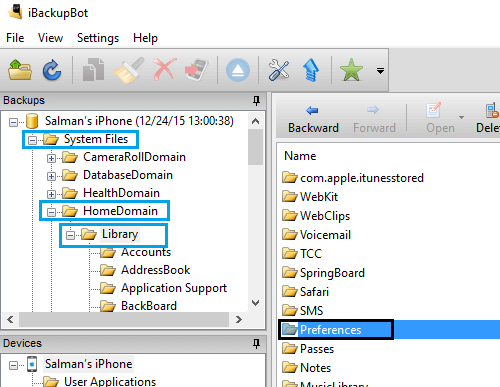 ibackupbot error 1