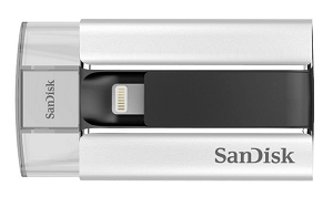 Unidad flash SanDisk iXPAND para iPhone y iPad