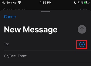 Add Contacts Gmail on iPhone 