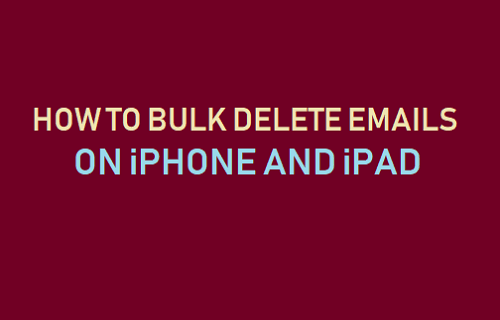 How to Bulk Delete Emails on iPhone or iPad