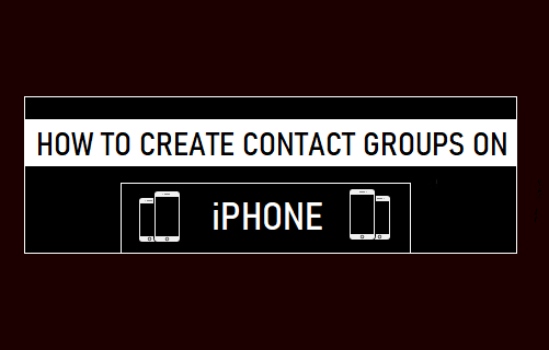 How to Create Contact Groups On iPhone