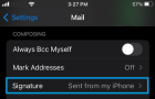 How to Remove “Sent from my iPhone” Signature - Techbout