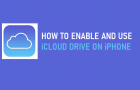 Enable and Use iCloud Drive on iPhone