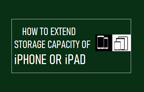 How to Extend Storage Capacity of iPhone or iPad - 99