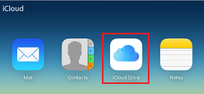 Open iCloud Drive