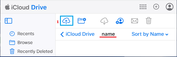 Upload Files to iCloud Drive from Computer