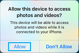 How to Import Photos from iPhone or iPad to PC - 2