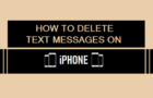 Delete Text Messages on iPhone