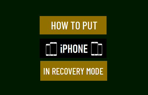 How to Put iPhone in Recovery Mode - 6