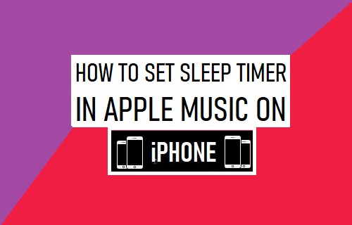 Set Sleep Timer In Apple Music on iPhone