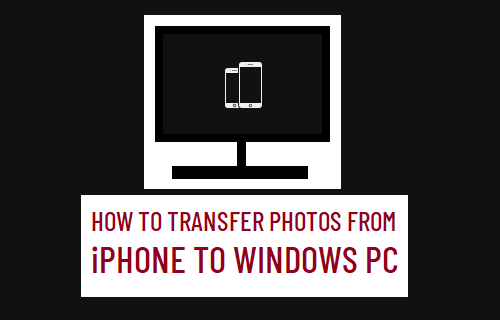 Transfer Photos From iPhone to Windows PC