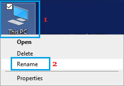 rename this pc windows