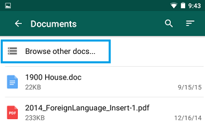 How to Send PDF Files Using WhatsApp On Android Phone - 70