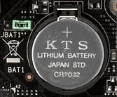 CMOS Battery on Windows Computer