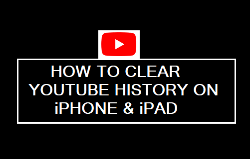 Clear YouTube History on iPhone