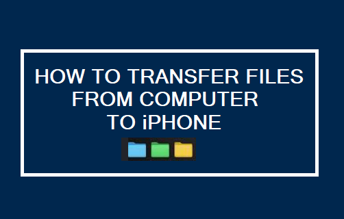 How Computer Transfer A File How to Transfer Files From Computer to iPhone - Techbout