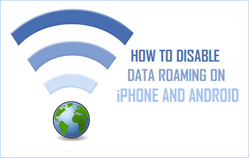 Disable Data Roaming on iPhone and Android