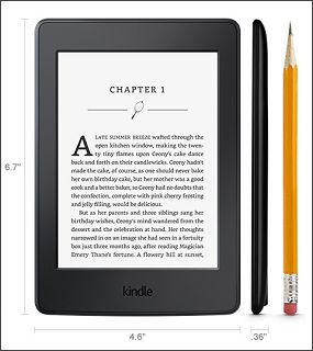 Amazon Kindle Paperwhite Dimensions